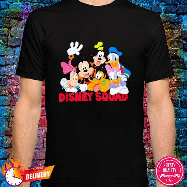Disney mickey and friends disney squad shirt, hoodie, sweater