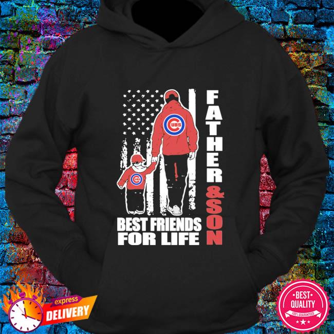 Chicago Cubs best dad ever American flag shirt, hoodie, sweater