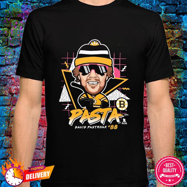 Majestic Men's David Pastrnak Boston Bruins Authentic Stack Name & Number T- Shirt - Macy's