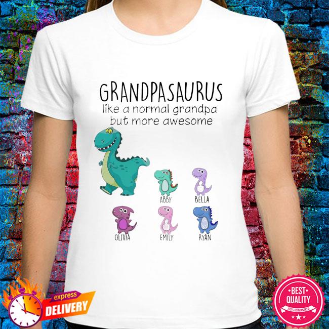 PoppySaurus Like A Normal Grandpa Shirt  Planet shirts, Mom graphic tees,  Trucker shirts