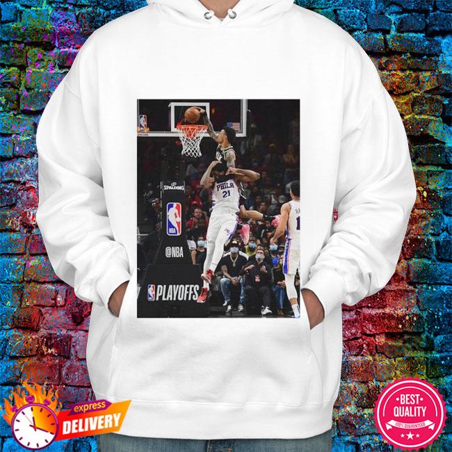 Official John Collins dunk on Embiid shirt, hoodie, sweater and v