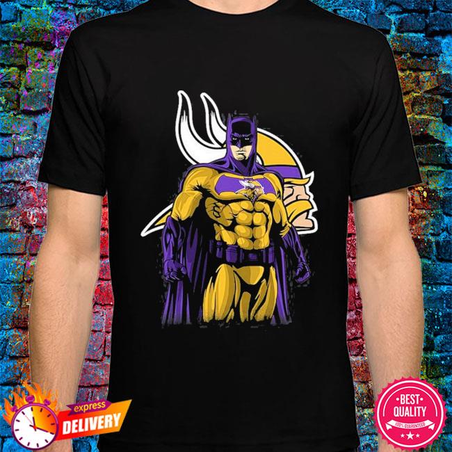 Minnesota Vikings Batman Dc Marvel Jersey Superhero Avenger shirt, hoodie,  sweater, long sleeve and tank top