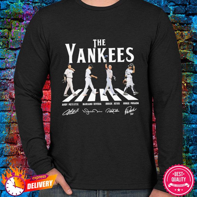 Abbey Road The Yankees signature shirt, sweater, hoodie