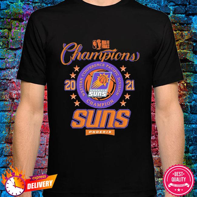 Men's Phoenix Suns Fanatics Branded Purple 2022 Pacific Division Champions  Locker Room T-Shirt