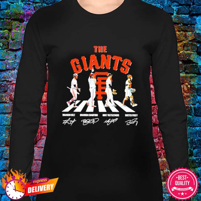 giants abbey road shirt