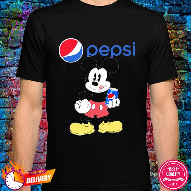 Mickey Mouse drink Pepsi shirt, hoodie, sweater, long sleeve and tank top