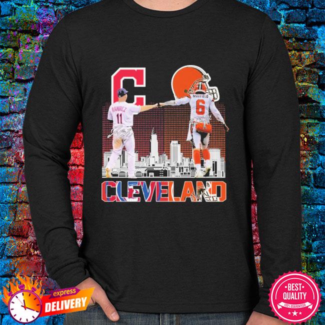 Cleveland Indians And Cleveland Browns Logo Shirt, hoodie, sweater, long  sleeve and tank top