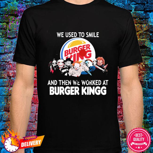 burger king shirt for sale