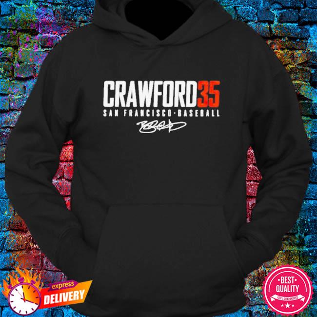 Brandon Crawford San Francisco Giants baseball player 35 outline gift shirt,  hoodie, sweater, long sleeve and tank top