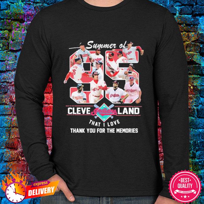 Cleveland Indians 1915 Forever Thank You For The Memories Signature Shirt  Kids T-Shirt