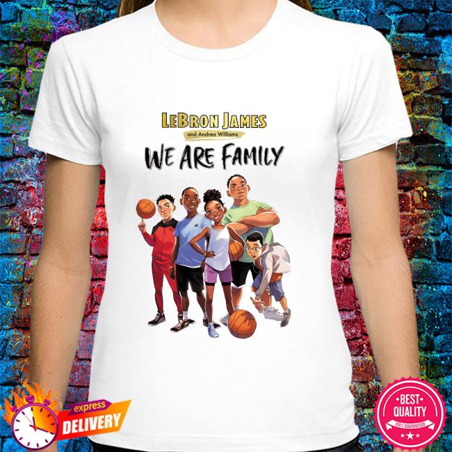 lebron we are family hoodie