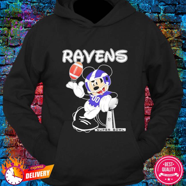 Mickey Mouse And Football Ravens Team Super Bowl shirt, hoodie, sweater,  long sleeve and tank top