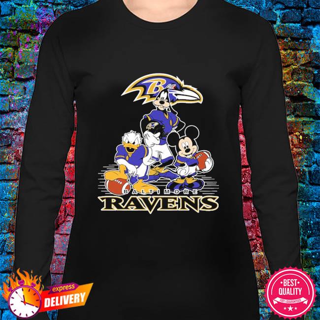 Baltimore Ravens Mickey Mouse Super Bowl Football Shirt - High-Quality  Printed Brand