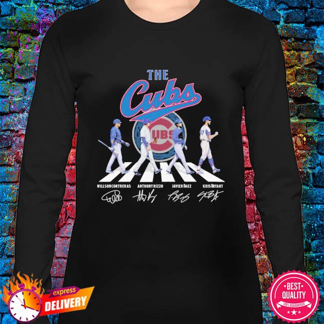 Official The Chicago Cubs Abbey Road signatures shirt, hoodie, longsleeve  tee, sweater