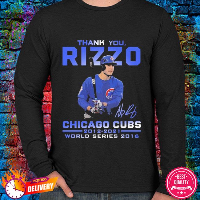cubs world series rizzo jersey