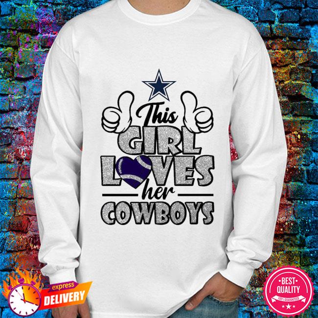 This Girl Loves, her, cowboys Shirt