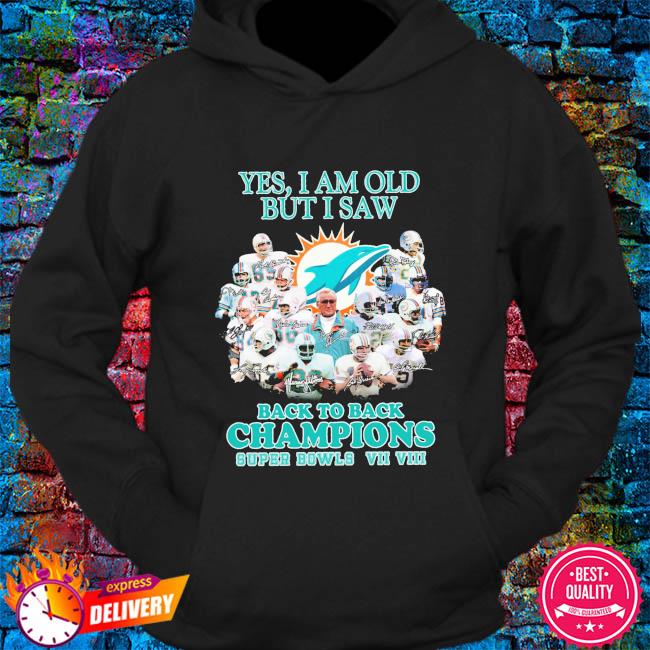 miami dolphins old logo hoodie