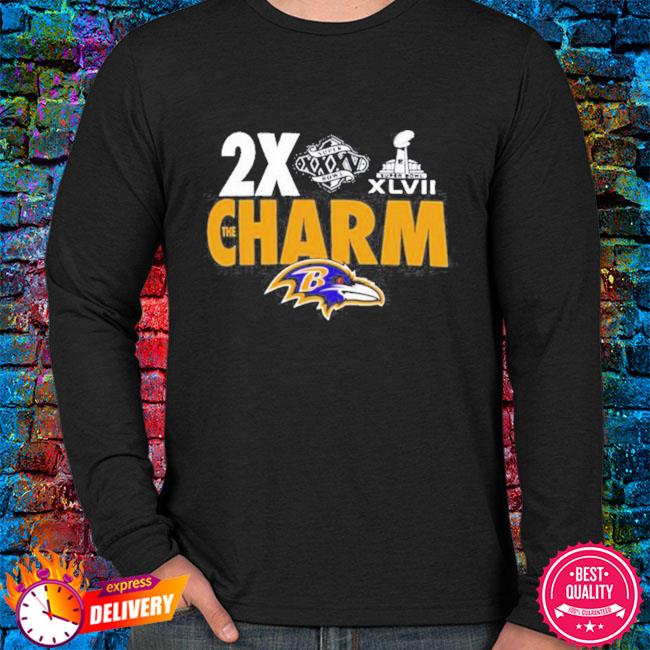 Baltimore ravens nike 2x charm shirt, hoodie, sweater, long sleeve and tank  top