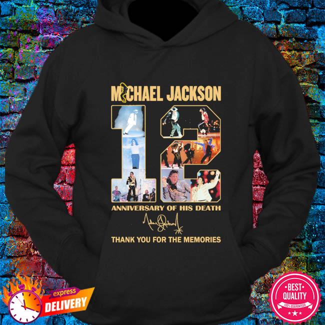 Michael Jackson Signature Black Hoodie