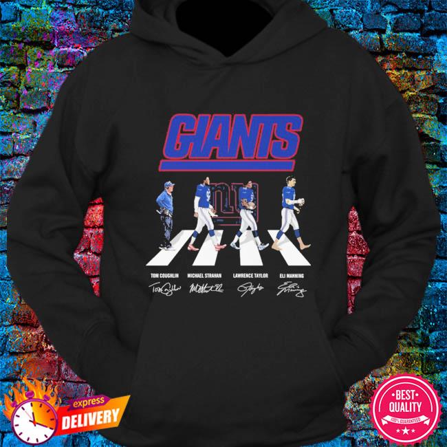 Giants tom coughlin michael strahan lawrence taylor eli manning shirt