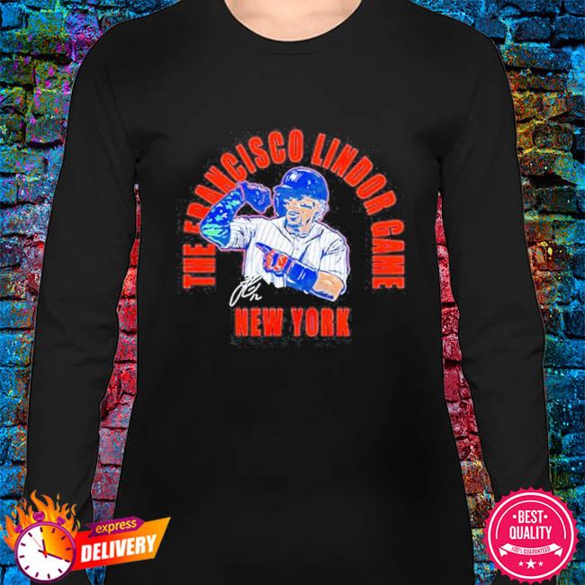 Francisco Lindor New York Mets - Lindor Mets - Long Sleeve T-Shirt