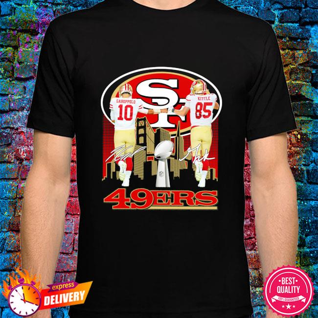 Tops, Jimmy Garoppolo And George Kittle San Francisco 49ers Shirt Tee