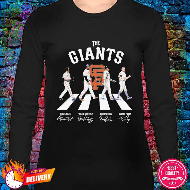 The New York Giants Abbey Road signatures shirt, hoodie, sweater, long  sleeve and tank top