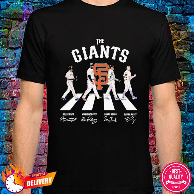 We Are New York Giants The Champion Abbey Road Signatures Shirt