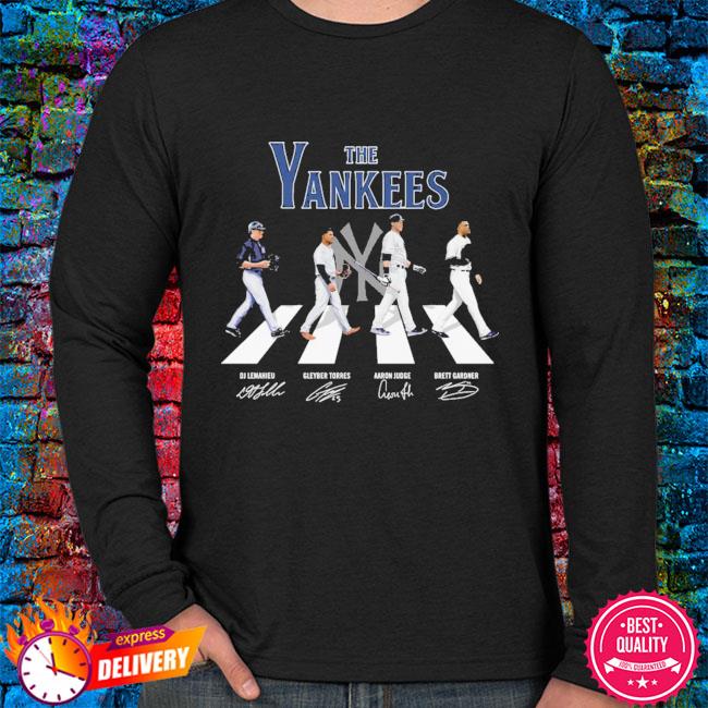 The New York Yankees Abbey Road signatures 2021 shirt, hoodie, sweater,  long sleeve and tank top