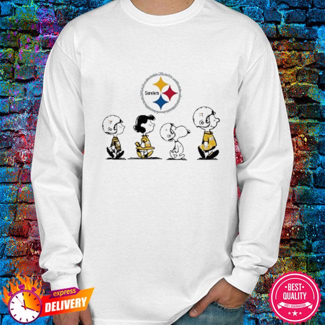 The Peanuts Character Charlie Brown And Snoopy Walking Pittsburgh Steelers  T-Shirt, hoodie, sweater, long sleeve and tank top