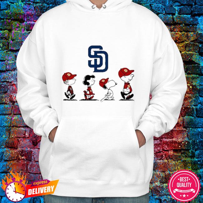 Snoopy San Diego Padres Peace Love Padres Shirt