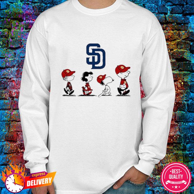 Snoopy Peace Love San Diego Padres Shirt - Shibtee Clothing