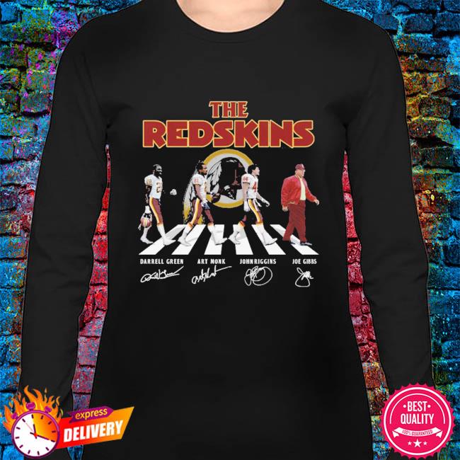 The Washington Redskins abbey road signatures T-shirt, hoodie, sweater,  long sleeve and tank top