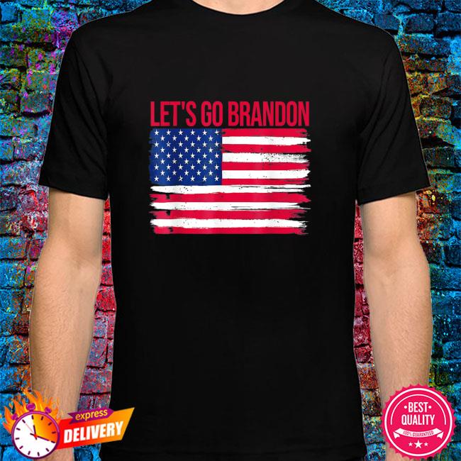 Printshoptee Classic Fjb Let S Go Brandon Flag Sunglasses Funny Anti Bien Club Retro T Shirt Camellia Garden News