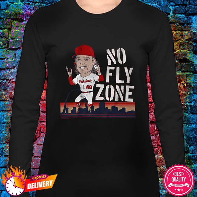 Harrison bader no fly zone shirt, hoodie, sweater, long sleeve and tank top