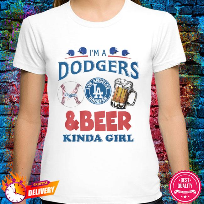 I'm not just any girl Dodgers girl signatures shirt, hoodie