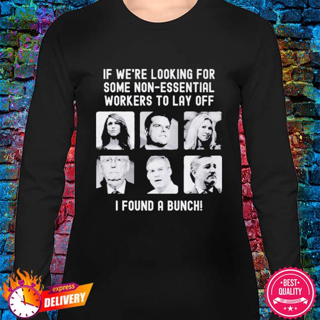 non essential worker shirt