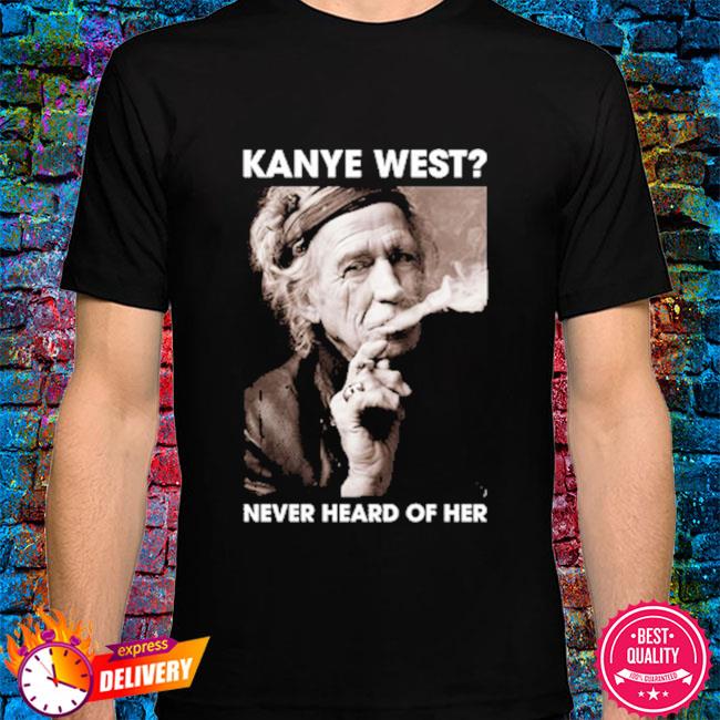 keith richards kanye west t shirt