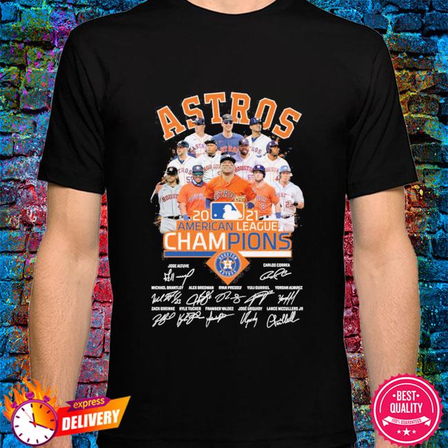 Houston Astros 2021 American League Champions T Shirt