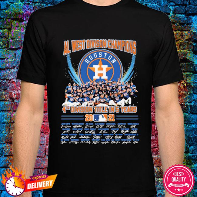 houston astros al west champions shirt