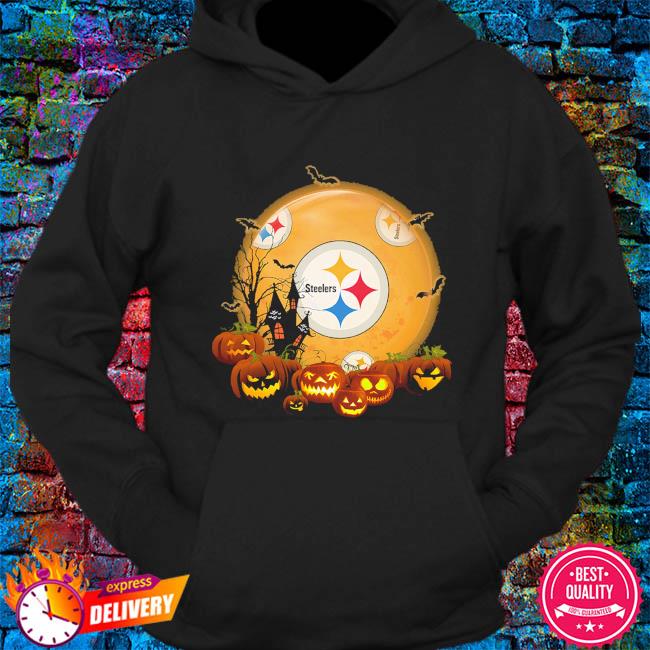 Pittsburgh Steelers Moon Pumpkin Halloween shirt, hoodie, sweater