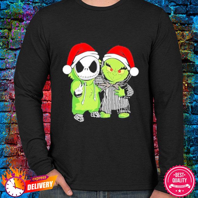 Jack Skellington And The Grinch Pittsburgh Steelers Hallothanksmas Shirt,  hoodie, sweater and long sleeve