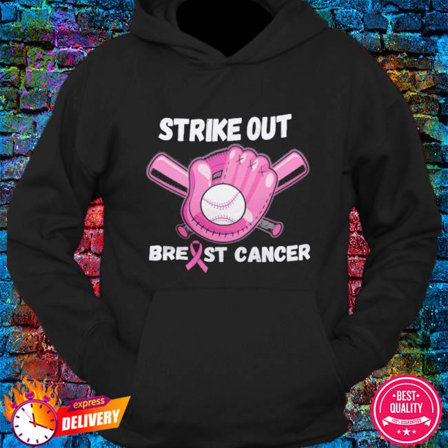 Personalized Baseball Breast Cancer T-Shirt, Strike Out Cancer Shirt,  Cancer Support Shirt, Cancer Survivor Gift at  Women’s Clothing store