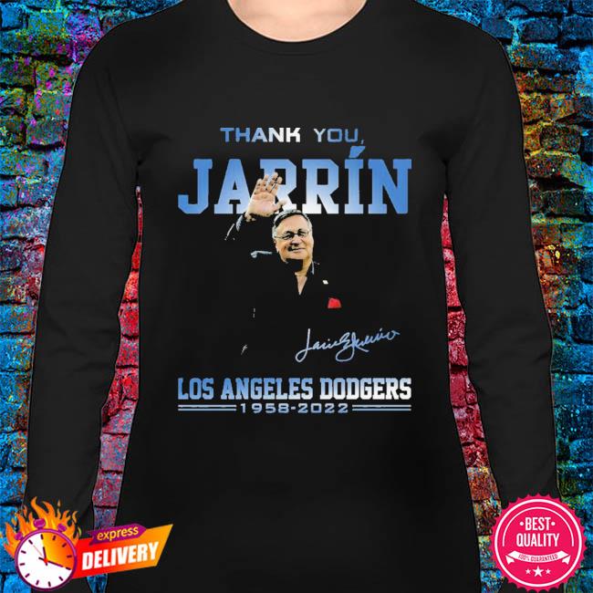 Thank you Jaime Jarrín Los Angeles Dodgers 2058-2022 signature