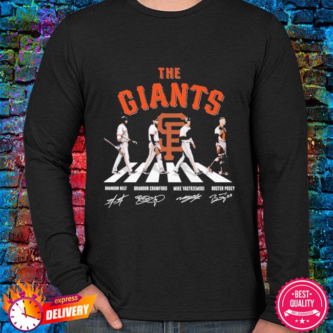 The San Francisco Giants Abbey Road Signatures Shirt,Sweater