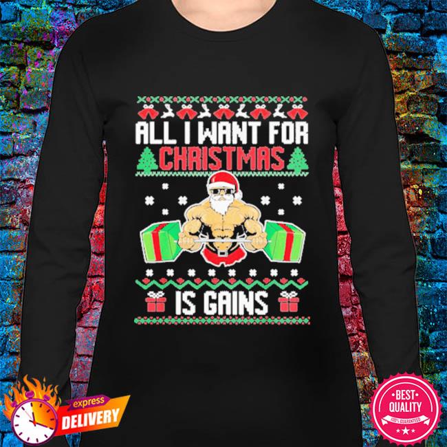 Christmas sweater gains best sale