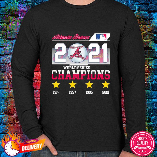 Atlanta Braves 2021 world series champions 1914 to 2021 shirt, hoodie,  sweater and v-neck t-shirt