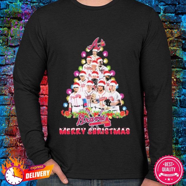 Atlanta Braves Christmas Tree - Christmas Sweater T Shirts