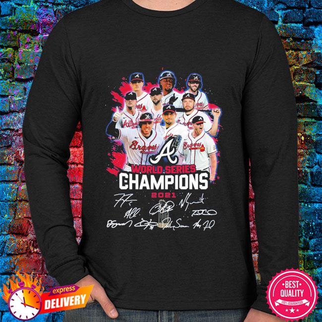 Top atlanta Braves Nike Navy 2021 World Series Champions 2021 shirt,  hoodie, sweater, long sleeve and tank top