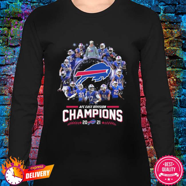 Buffalo Bills Afc East Champions 2021 Shirt, hoodie, sweater, long